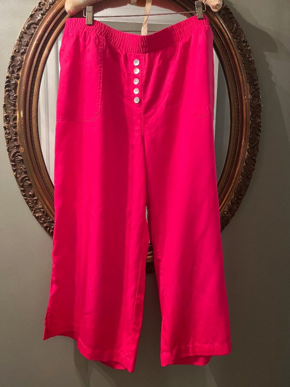 Ruby Red Pink Cabri Pant